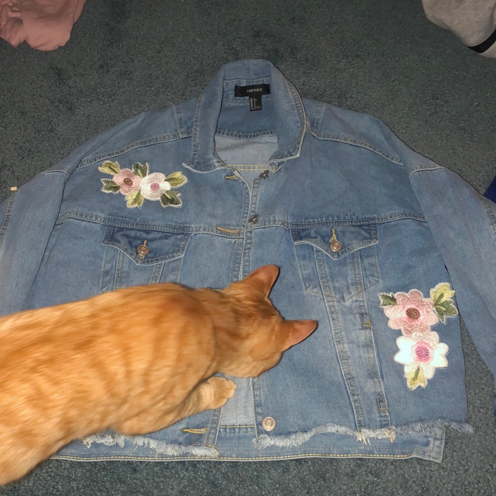 Embroidered Jean Jacket